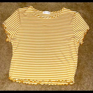 Striped Crop Top